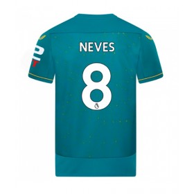 Herren Fußballbekleidung Wolves Ruben Neves #8 Auswärtstrikot 2022-23 Kurzarm